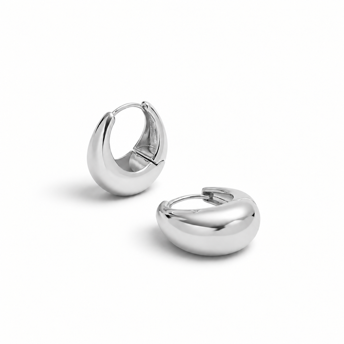 Classic hoops silver S