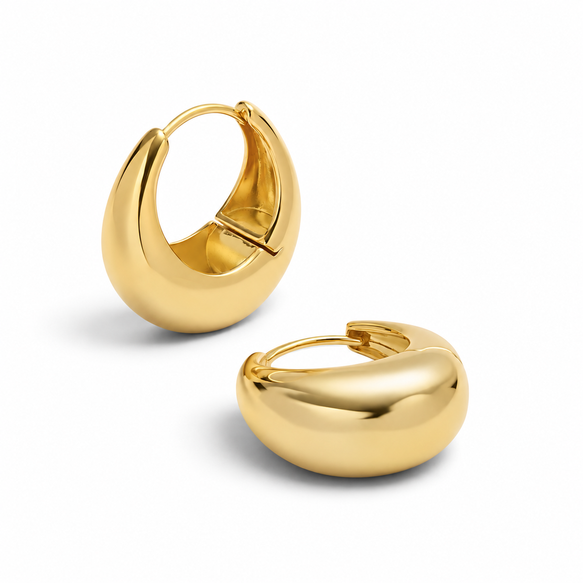 Classic hoops gold